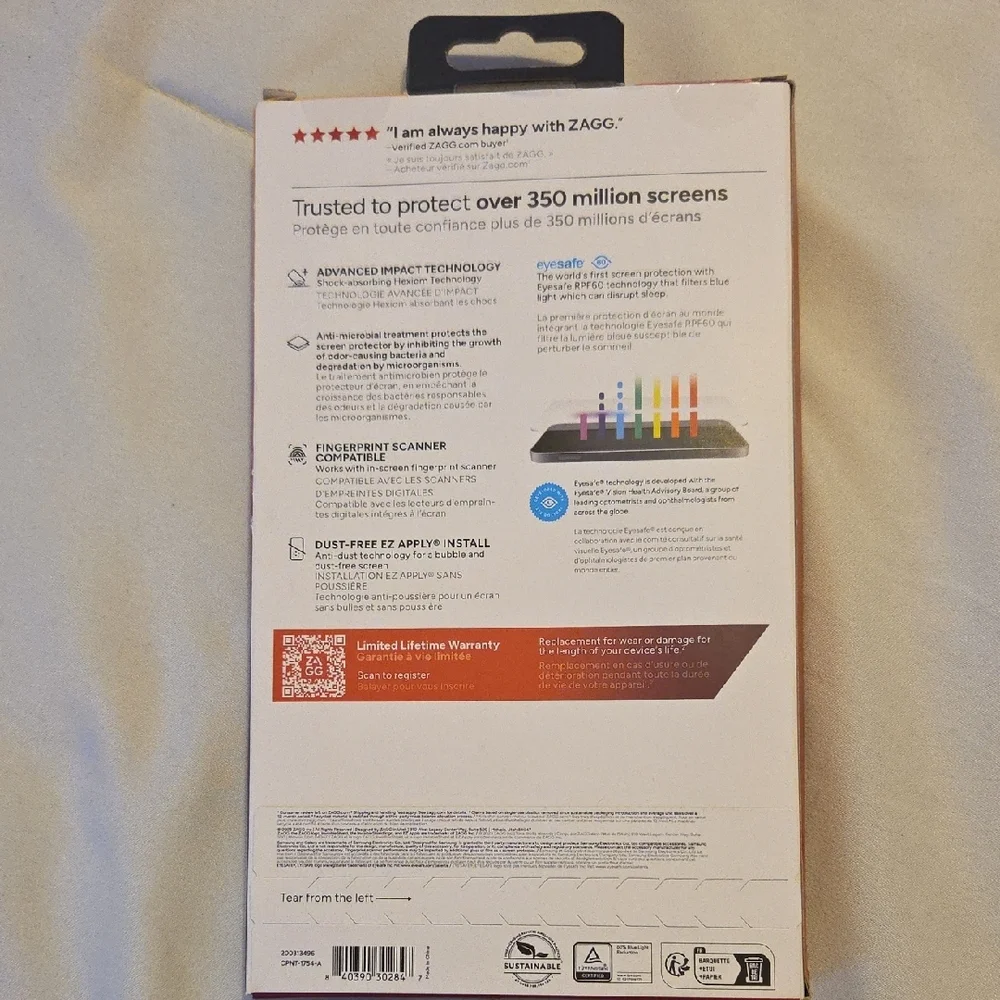 ZAGG InvisibleShield Fusion XTR3 for Samsung Galaxy S24+
